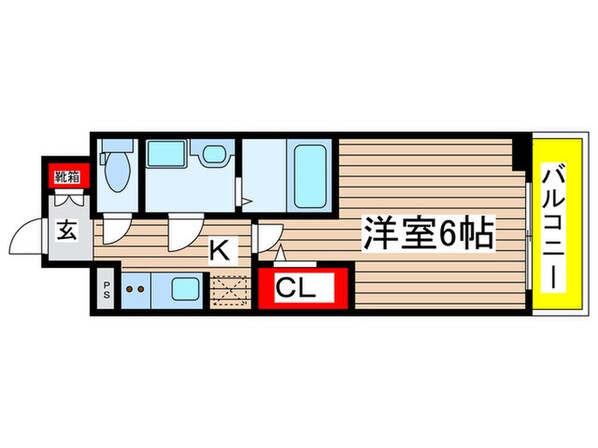 S-RESIDENCE尾頭橋の物件間取画像